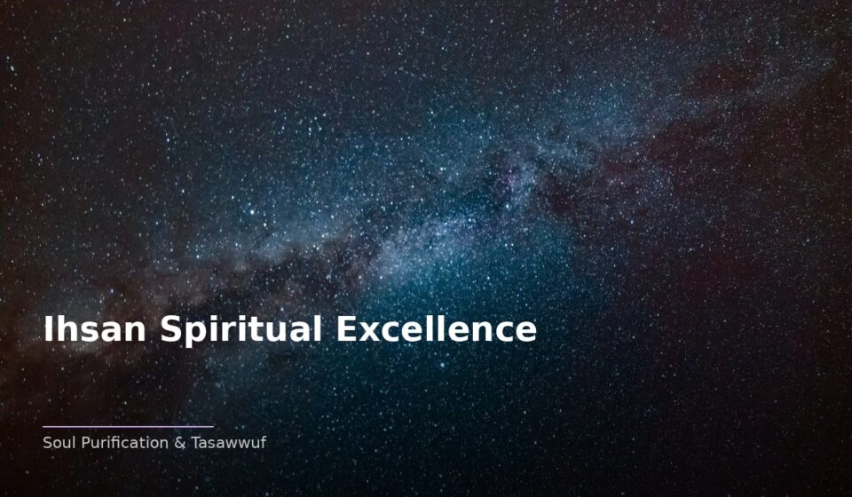 Exploring Ihsan Spiritual Excellence: Deepening Your Spiritual Connection islamic 3d5c62538b 161948
