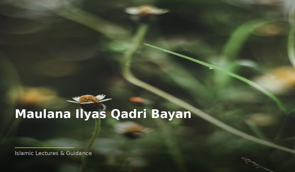 The Power of Maulana Ilyas Qadri Bayan: Transforming Lives Through Faith islamic 56b16dc2e1 050054