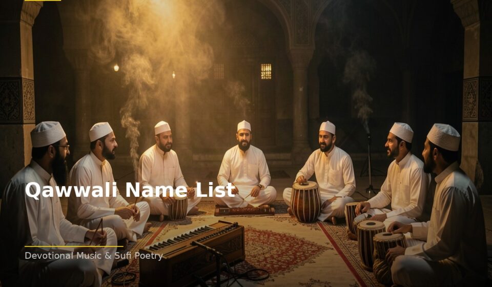 Qawwali Name List: How Qawwali Connects Hearts to the Divine islamic d72a61afbb 163229