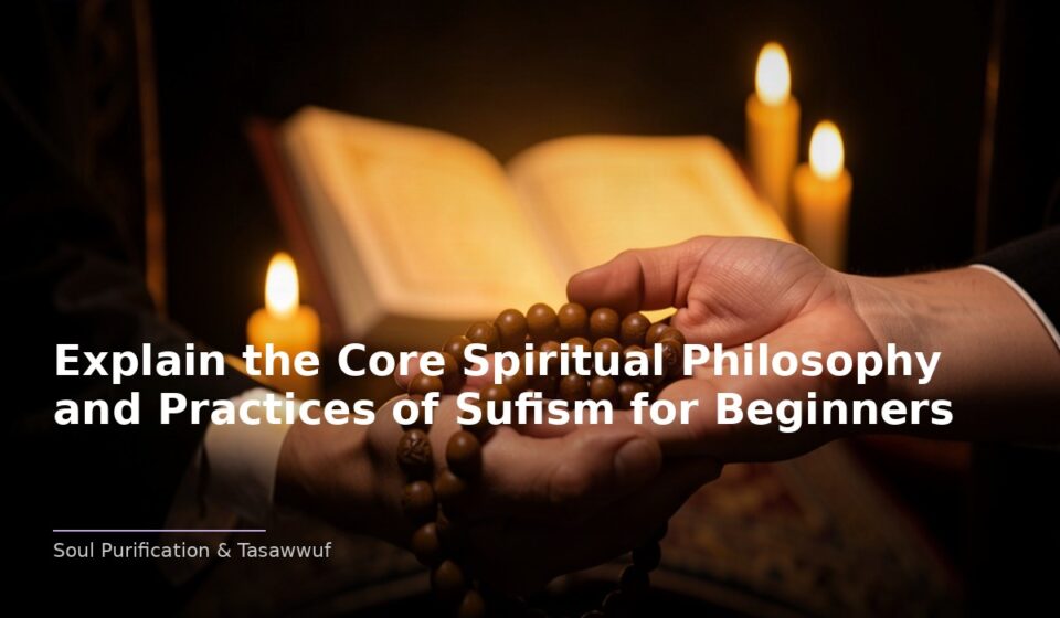 The Journey of Explain the Core Spiritual Philosophy and Practices of Sufism for Beginners: Finding Meaning Thro… islamic fc35347102 202400