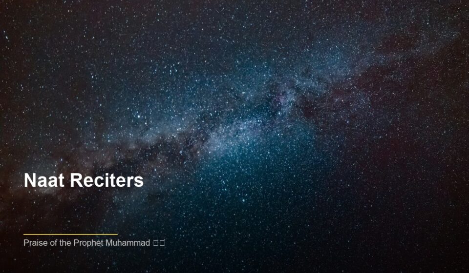 The Spiritual Essence of Naat Reciters in Islamic Devotion islamic bfcde3e4a0 221148