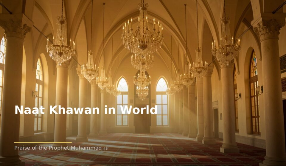 Naat Khawan in World: Praising the Prophet (PBUH) Through Naat islamic 2bdd2f167e 101725